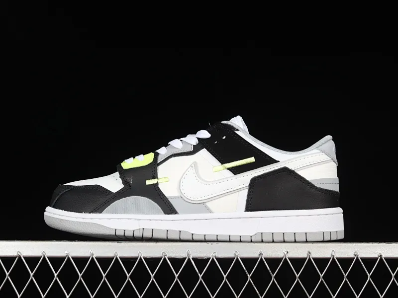 All categories Nk SB Dunk series Nk SB Dunk Low low-top skate shoes Nk Dunk Scrap stitching low-top skate shoes DC9723-001